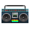 Boombox — Blasting out tunes since the 1960s.